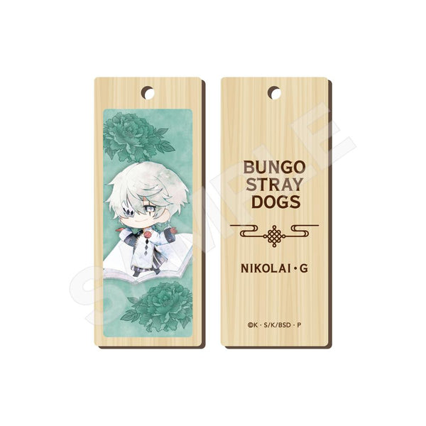 『文豪ストレイドッグス』キャラでるアート 木札ストラップ /12 ニコライ・G(チャイナ服ver.)